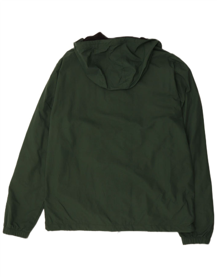 Penguin Mens Hooded Rain Jacket UK 44 2XL Green Polyamide