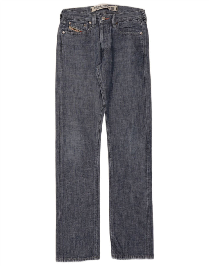 Diesel Womens Straight Jeans W26 L32 Blue Cotton