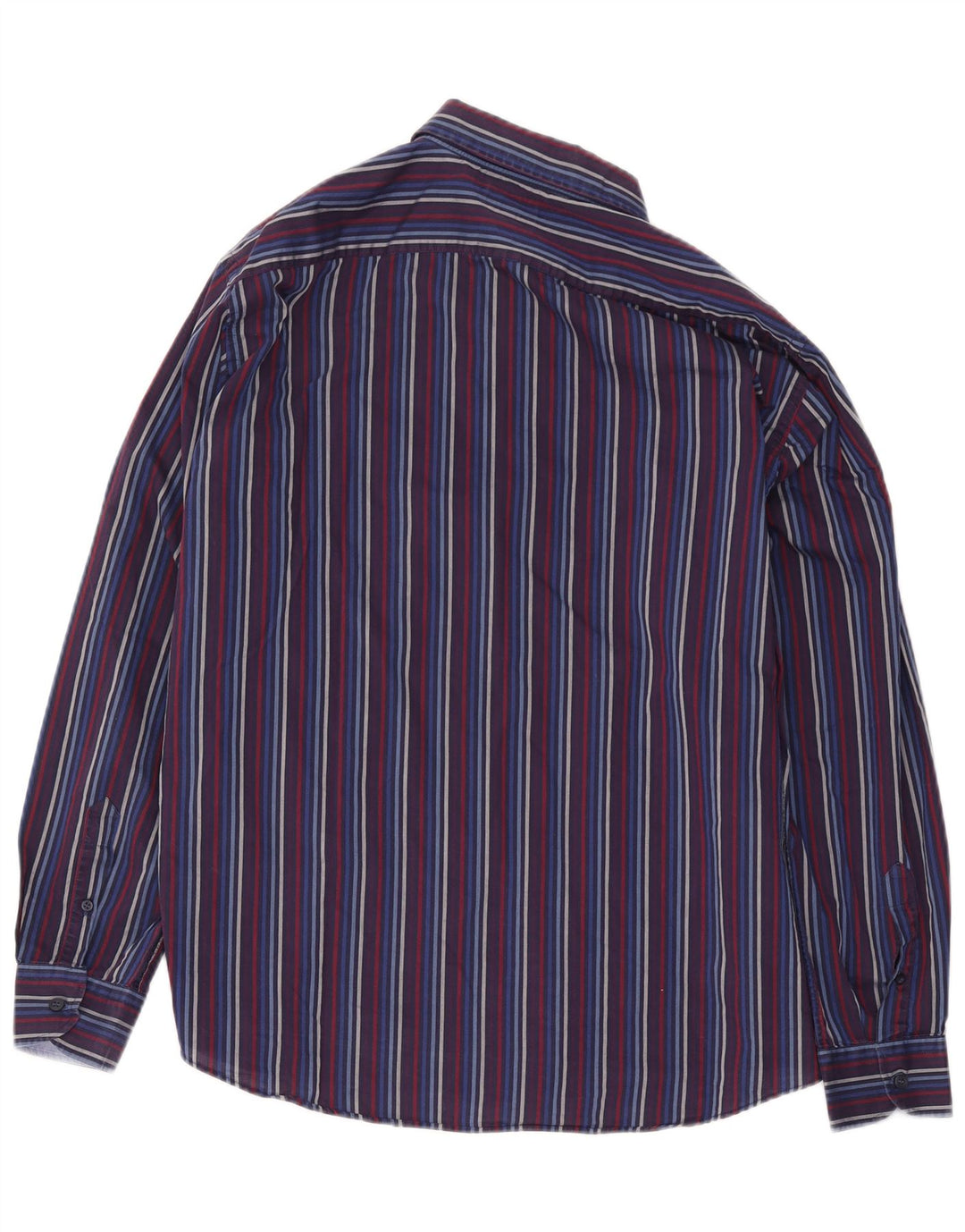Navigare Mens Shirt XL Navy Blue Striped