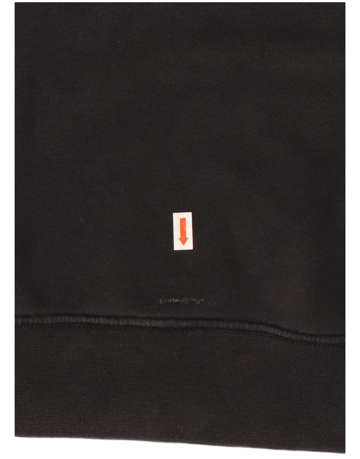 Nike Mens Sweatshirt Jumper Small Black Cotton