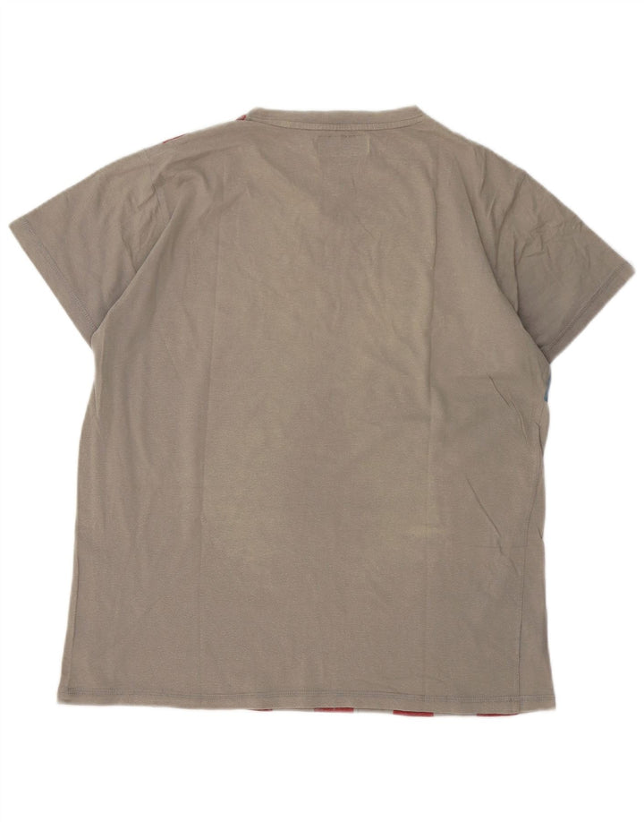 Jeep Mens USA Graphic T-Shirt Top Large Grey