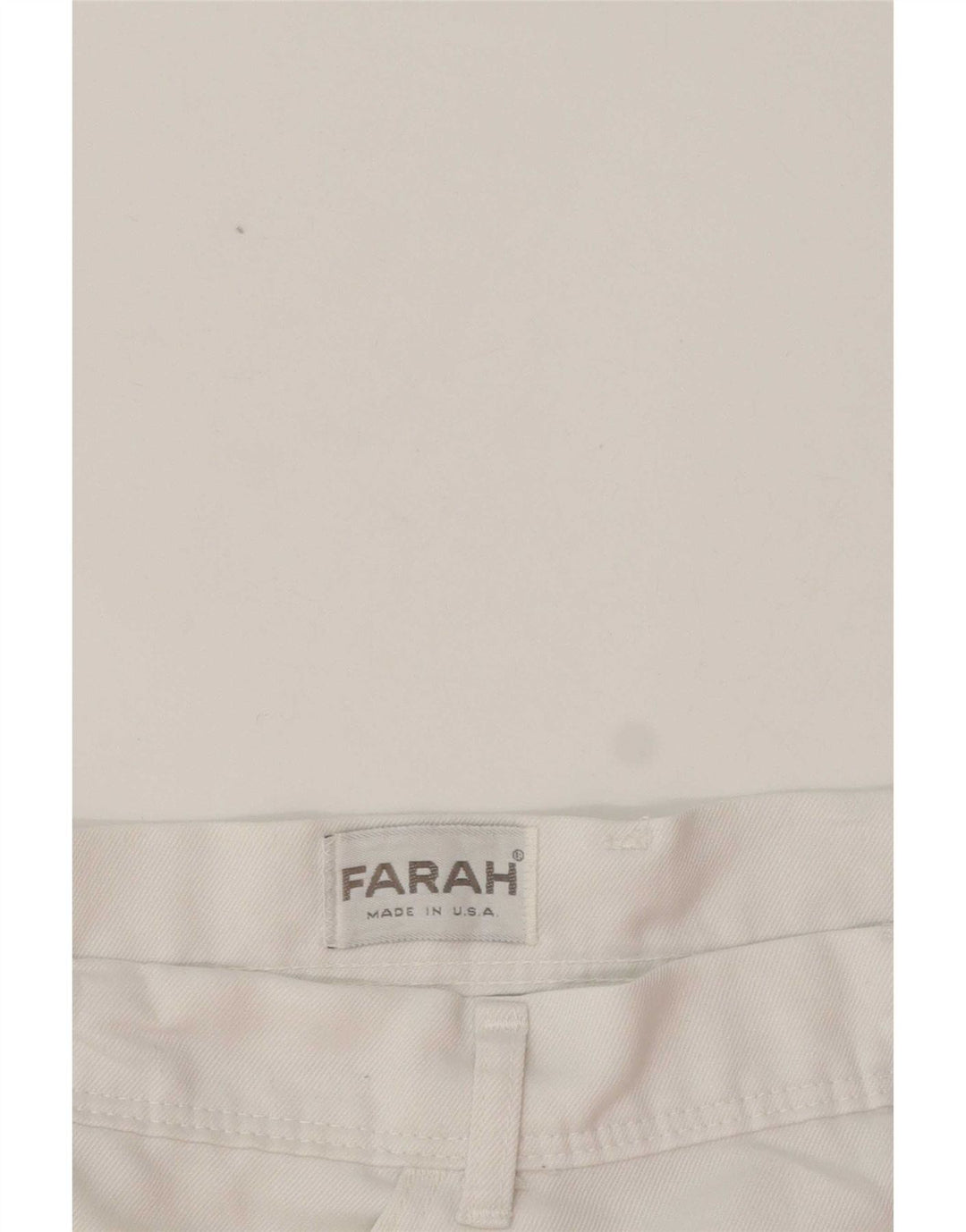 Farah Mens Casual Shorts W38 XL White