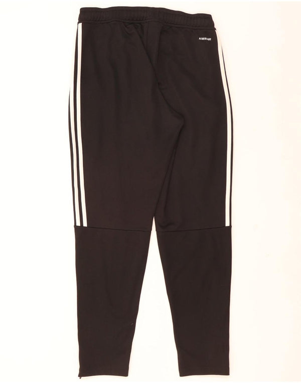 Adidas Womens Aeroready Tracksuit Trousers UK 14 Medium  Black Polyester