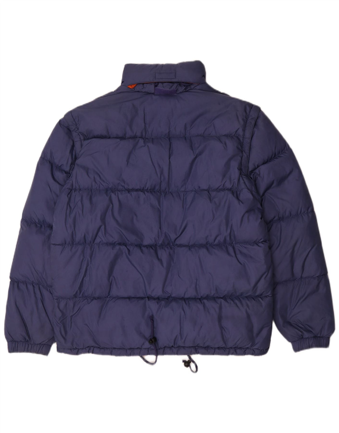 Sergio Tacchini Mens Hooded Padded Jacket UK 40 Large Blue Polyamide