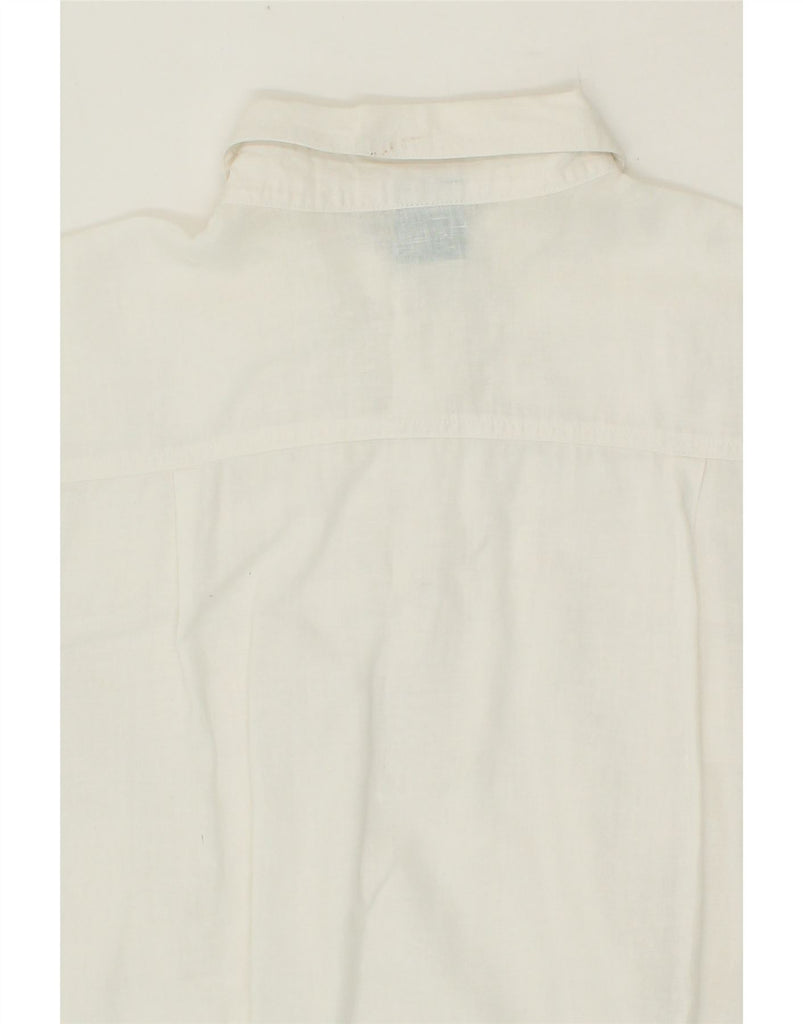 CANDA Mens Short Sleeve Pullover Shirt Small White Vintage Canda and Second-Hand Canda from Messina Hembry 