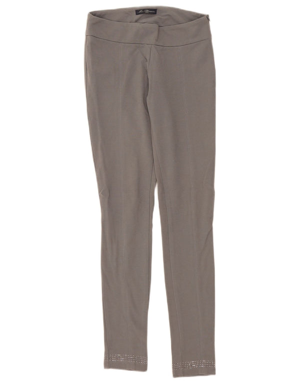 Miss Blumarine Girls Skinny Casual Trousers 13-14 Years W28 L30 Grey