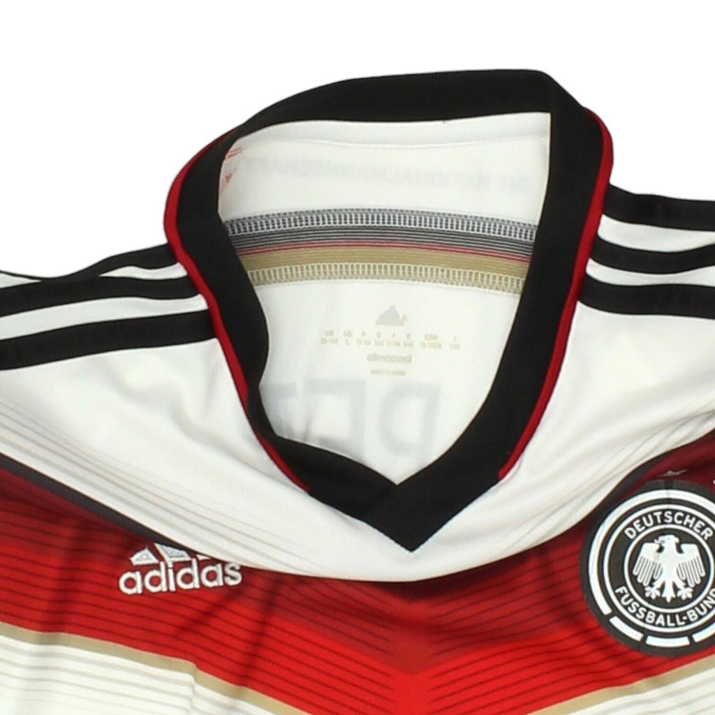 Germany National Team 13/14 Boys White Adidas Home Shirt | Kids Football Jersey Vintage Messina Hembry and Second-Hand Messina Hembry from Messina Hembry 