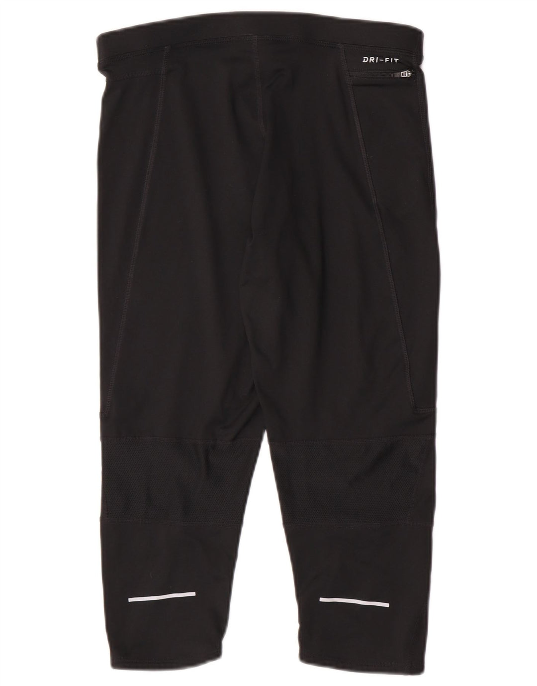 Nike Mens Dri Fit Capri Leggings XL  Black Polyester