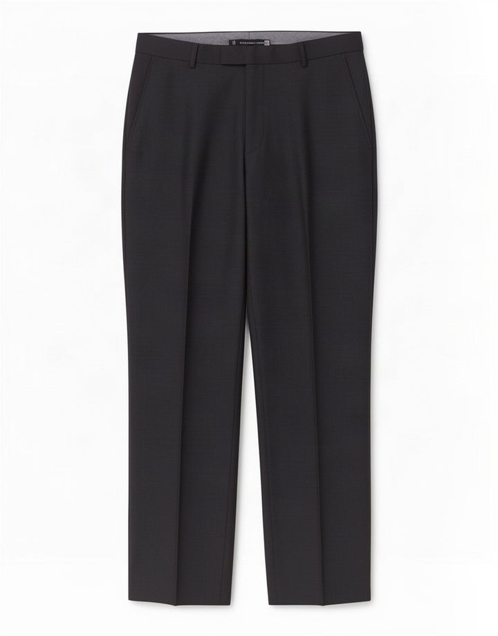 Joop Mens Straight Suit Trousers IT 48 Medium W32 L30 Navy Blue Virgin Wool