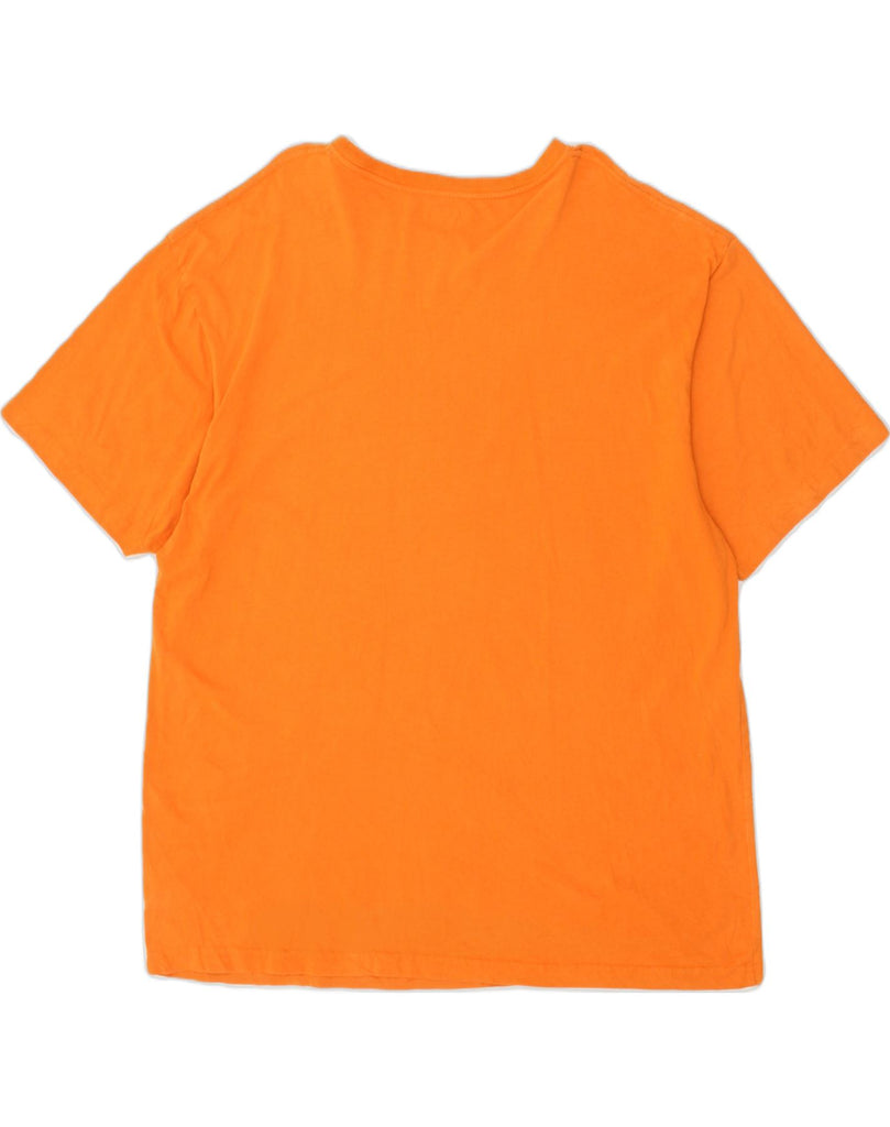 COLUMBIA Mens T-Shirt Top 2XL Orange Cotton | Vintage Columbia | Thrift | Second-Hand Columbia | Used Clothing | Messina Hembry 