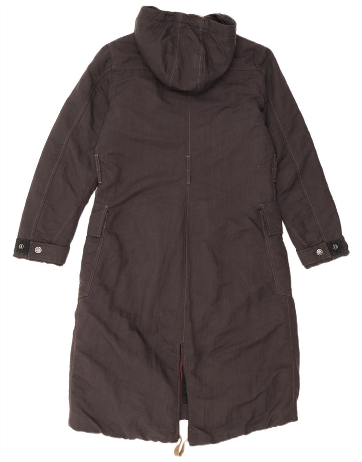 Murphy & Nye Womens Oversized Parka Jacket UK 10 Small Black Polyamide