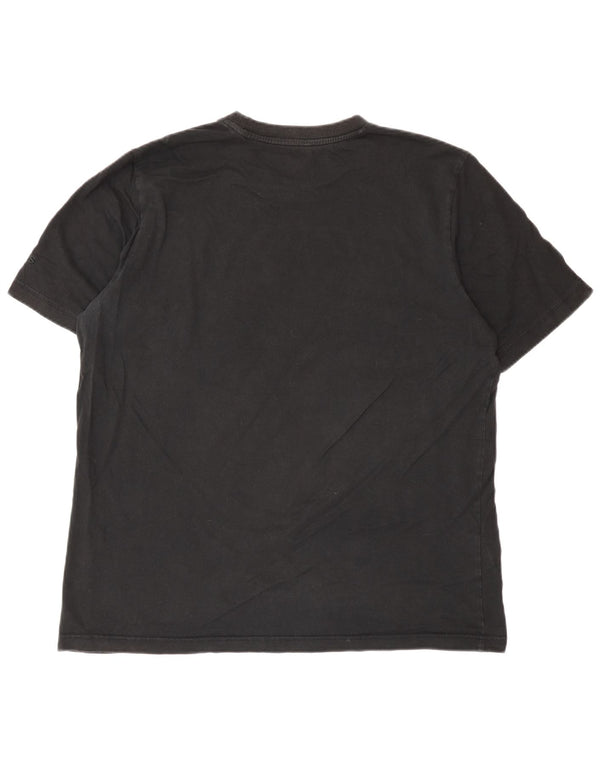 Adidas Mens Graphic T-Shirt Top Medium Black