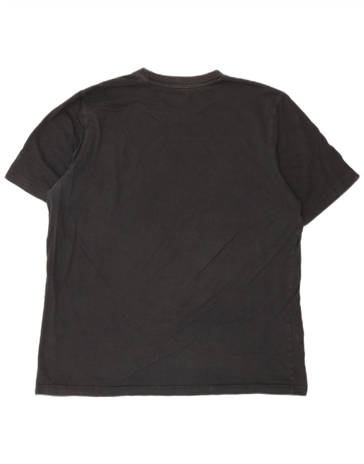 Adidas Mens Graphic T-Shirt Top Medium Black