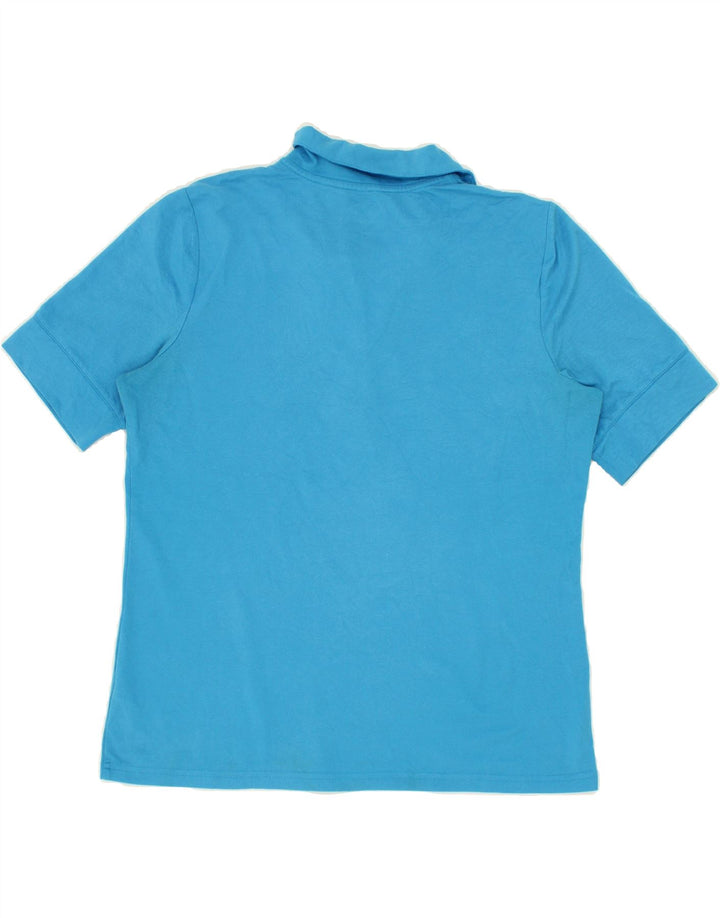 IZOD Womens Polo Shirt UK 16 Large Blue Cotton Vintage Izod and Second-Hand Izod from Messina Hembry 