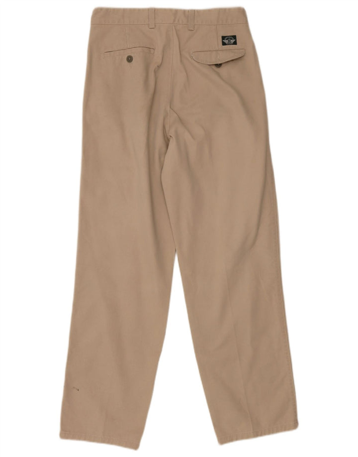Dockers Mens Pegged Chino Trousers W31 L30 Beige