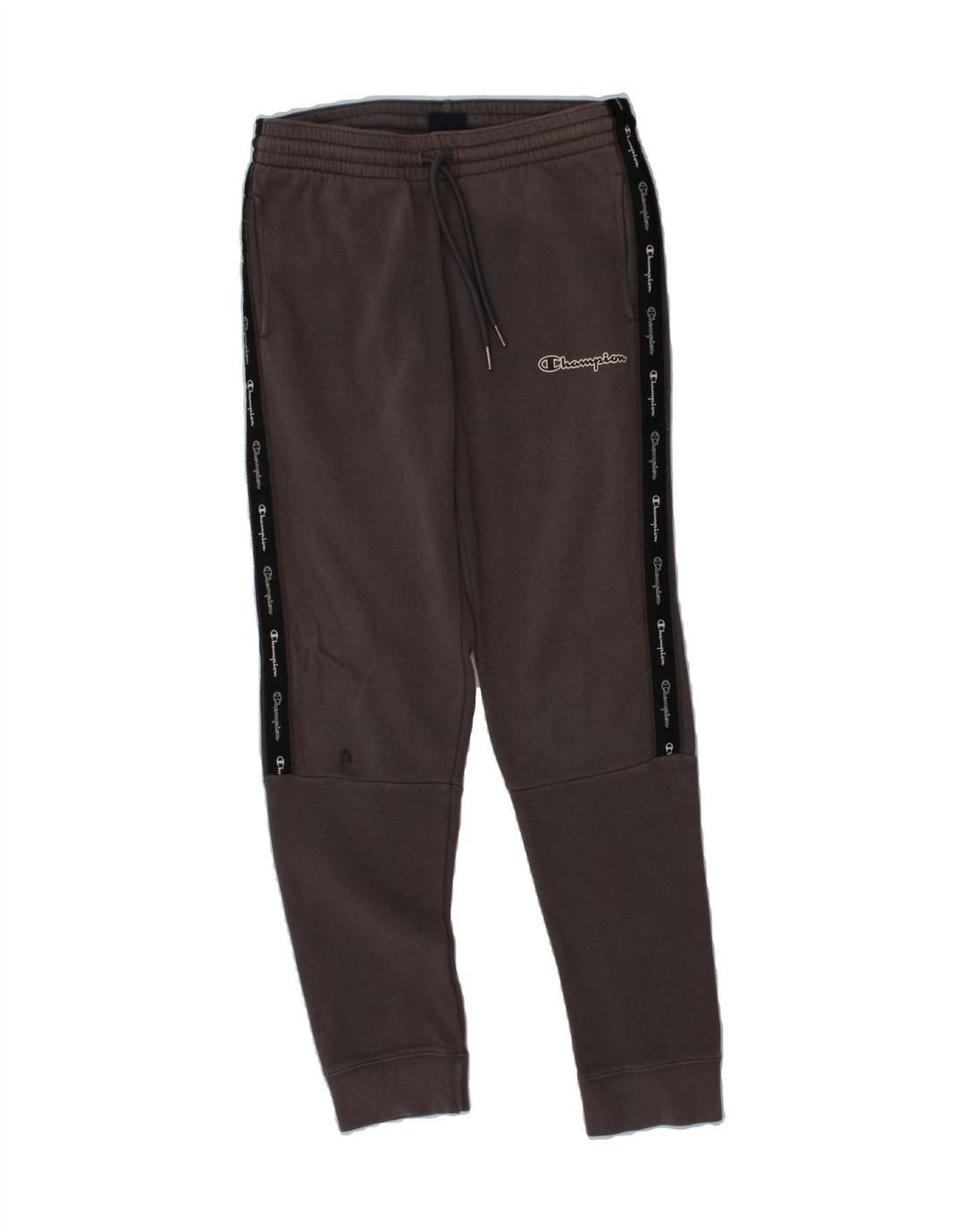 CHAMPION Womens Tracksuit Trousers Joggers UK 14 Medium  Grey Colourblock Vintage Champion and Second-Hand Champion from Messina Hembry 
