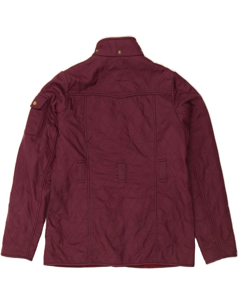 BARBOUR Girls Quilted Jacket 14-15 Years 2XL Burgundy Polyamide Vintage Barbour and Second-Hand Barbour from Messina Hembry 