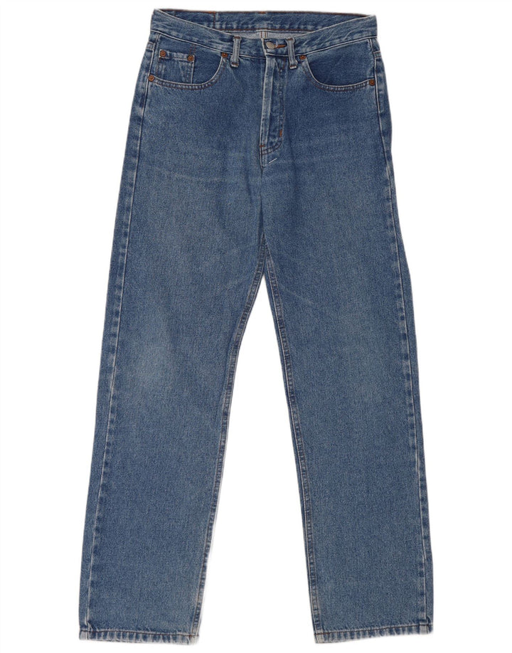Levi's Womens 501 Straight Jeans W32 L30 Blue Cotton
