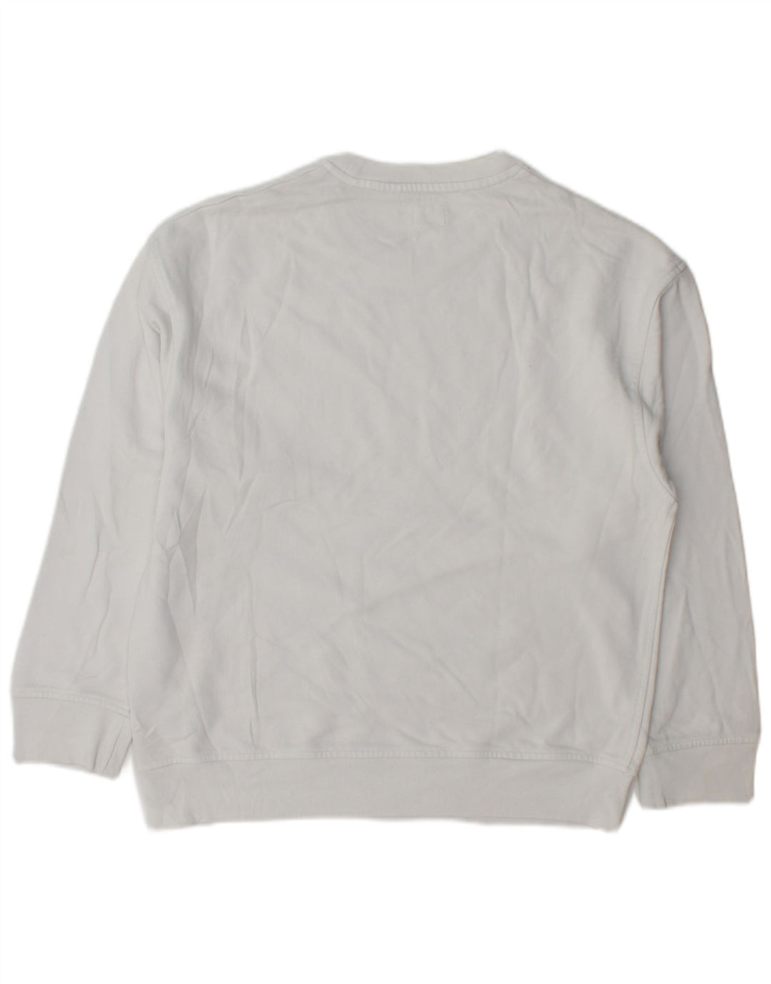 Levi's Mens Relaxed Graphic Sweatshirt Jumper Small White Cotton