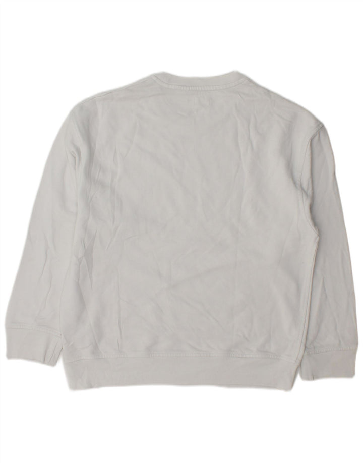 Levi's Mens Relaxed Graphic Sweatshirt Jumper Small White Cotton