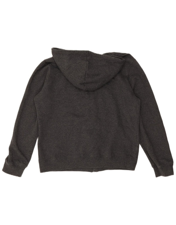 Fila Boys Graphic Zip Hoodie Sweater 15-16 Years Grey Cotton