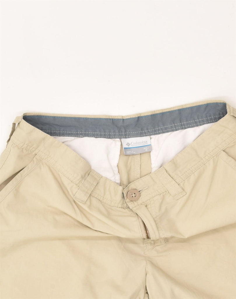 COLUMBIA Mens Chino Shorts W30 Medium Beige Cotton | Vintage Columbia | Thrift | Second-Hand Columbia | Used Clothing | Messina Hembry 