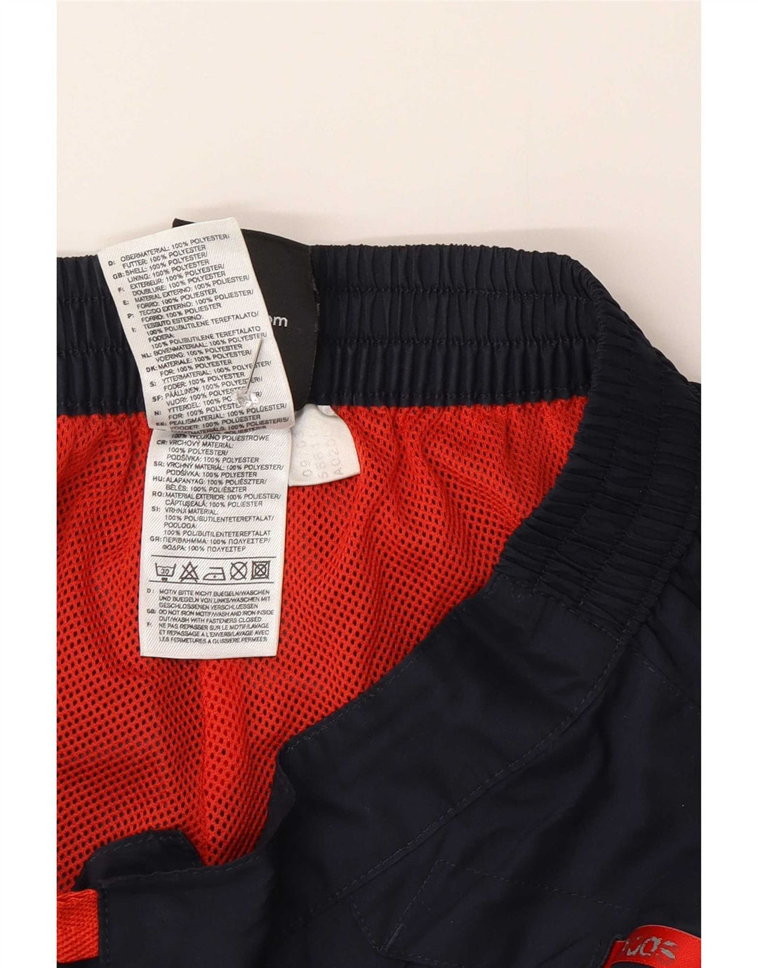 Adidas Boys Capri Tracksuit Trousers 13-14 Years Navy Blue Polyester