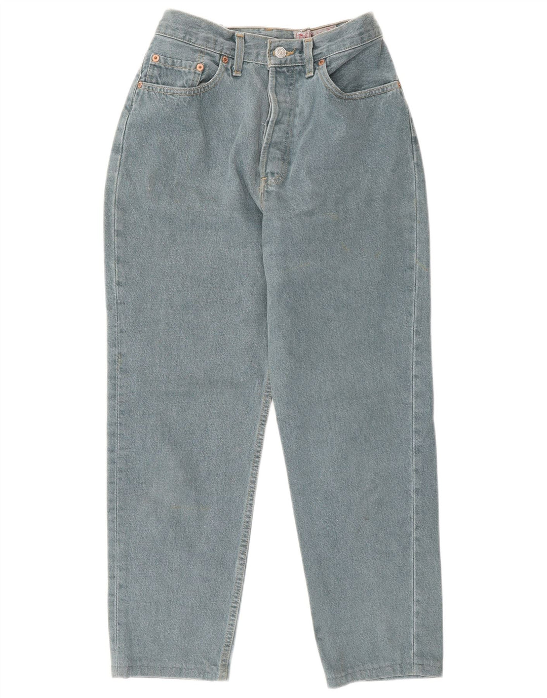 Vintage Womens Tapered Jeans W25 L26 Blue