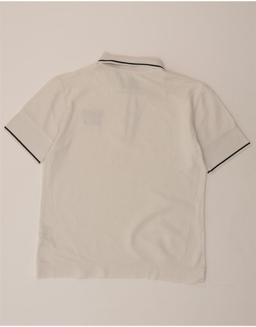 NORTH SAILS Mens Graphic Polo Shirt XL White Cotton