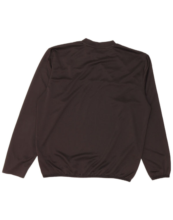 Puma Mens Top Long Sleeve Large Black Polyester