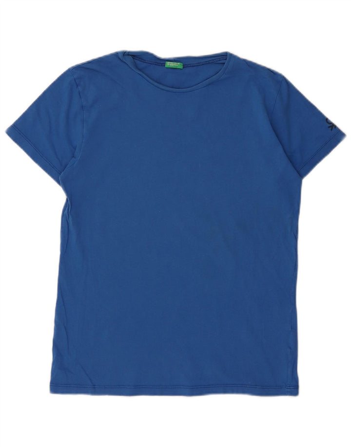 Benetton Boys T-Shirt Top 13-14 Years Blue