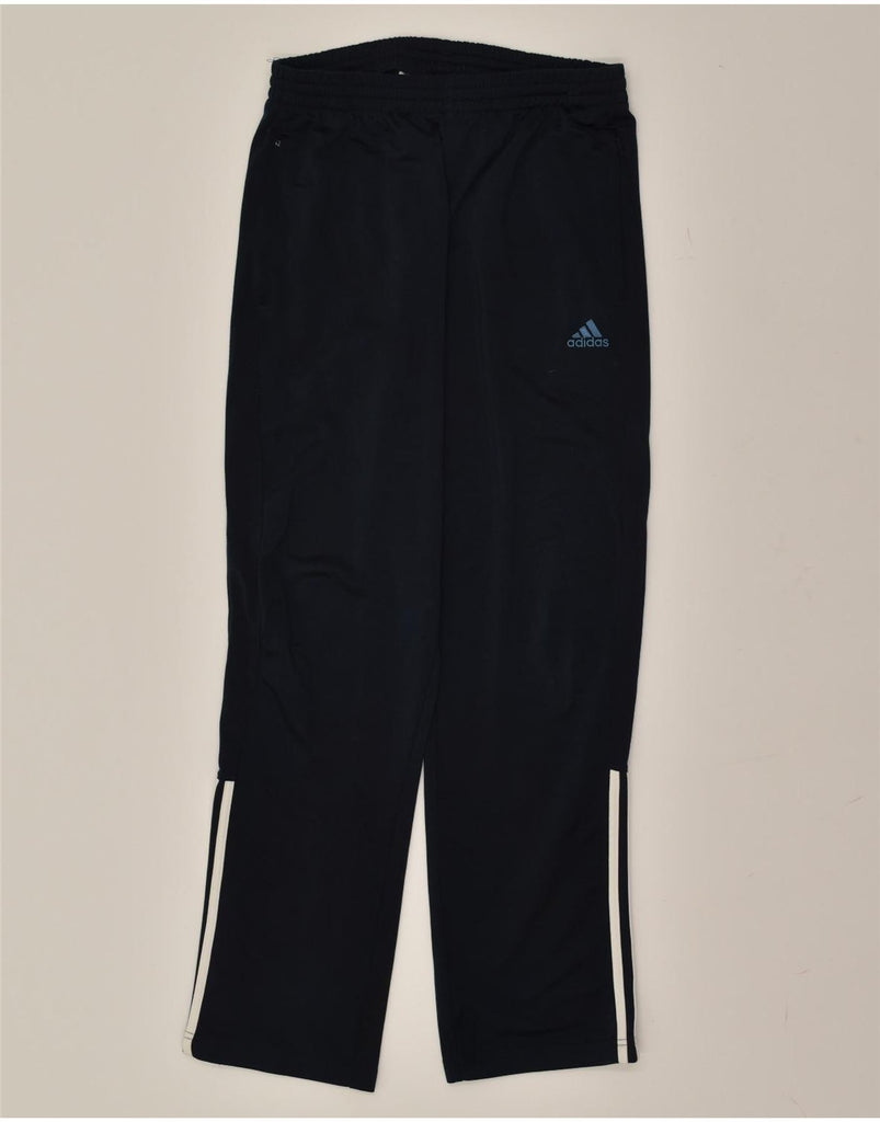 ADIDAS Mens Tracksuit Trousers UK 40/42 Medium Navy Blue Polyester | Vintage Adidas | Thrift | Second-Hand Adidas | Used Clothing | Messina Hembry 