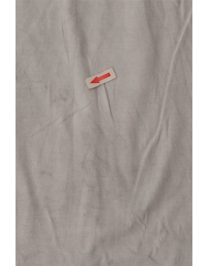 Puma Mens Graphic T-Shirt Top Medium Grey Cotton