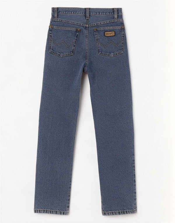 Wrangler Womens Lucy Straight Jeans US 10 Large W30 L30 Blue Cotton