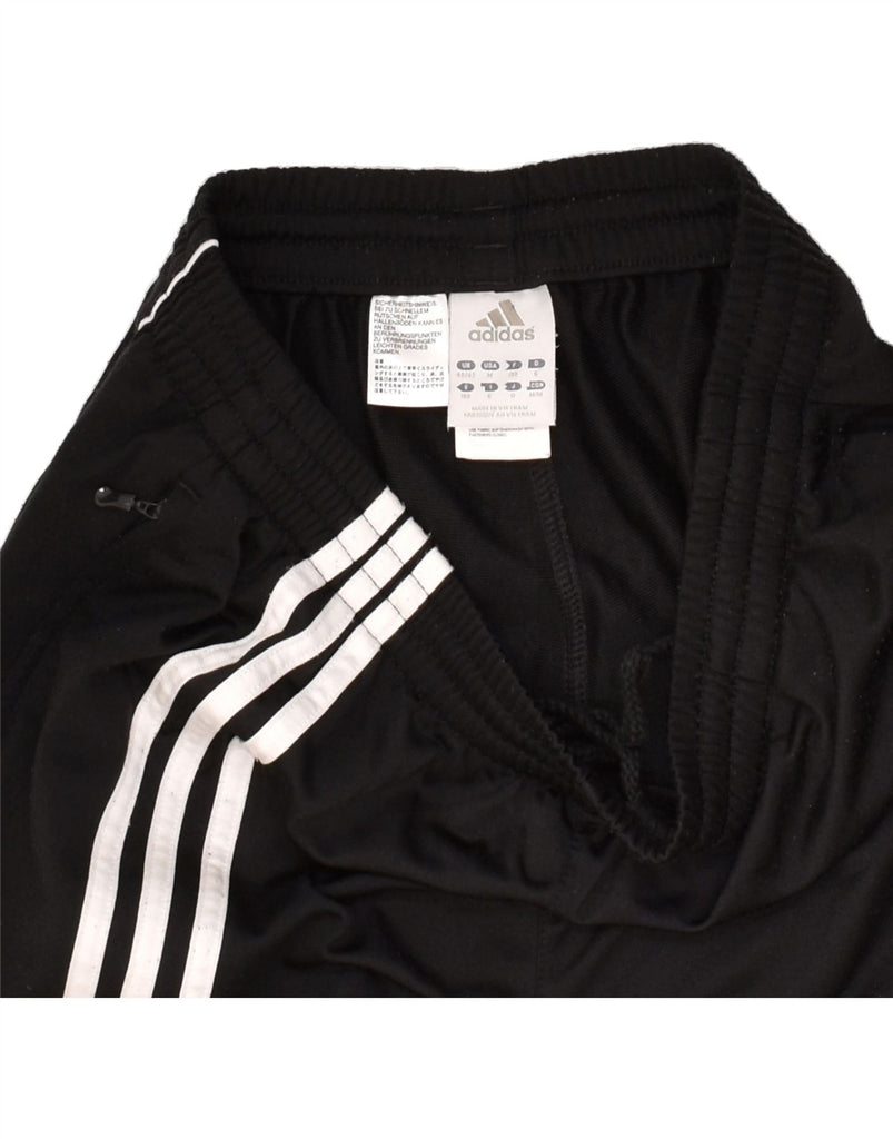 ADIDAS Mens Tracksuit Trousers UK 40/42 Medium Black Colourblock Polyester | Vintage Adidas | Thrift | Second-Hand Adidas | Used Clothing | Messina Hembry 