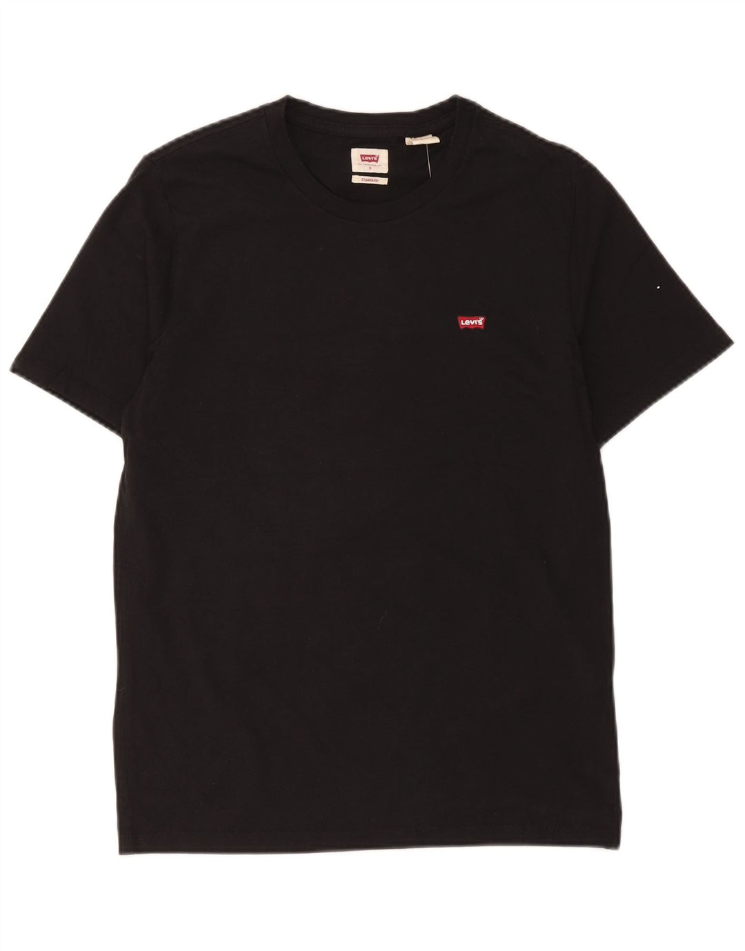 Levi's Mens Standard Fit T-Shirt Top Small Black Cotton