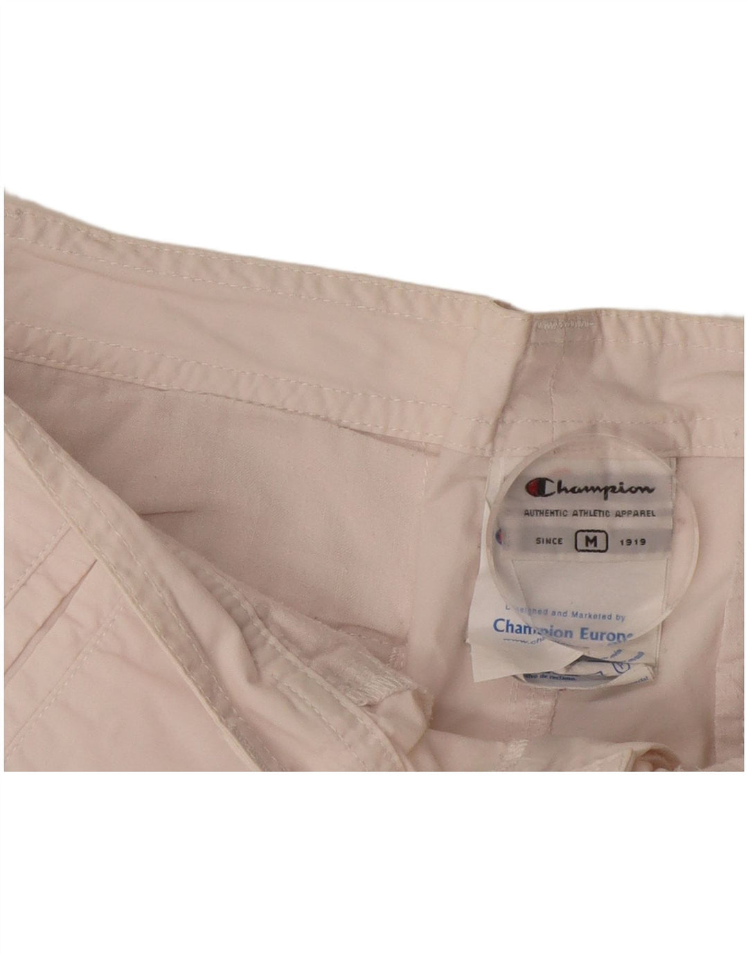 CHAMPION Womens Casual Shorts Medium W30 Off White Cotton