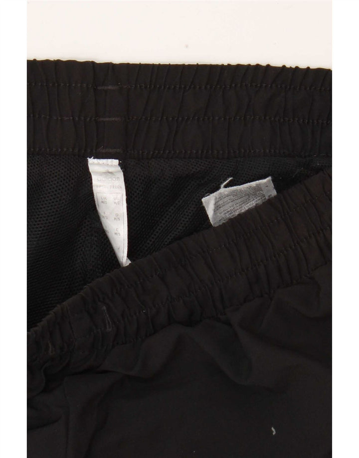 Adidas Mens Tracksuit Trousers Joggers Medium Black Polyester