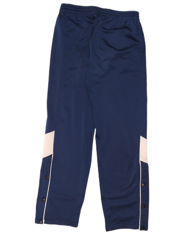 Mizuno Mens Graphic Tracksuit Trousers Large Navy Blue Colourblock