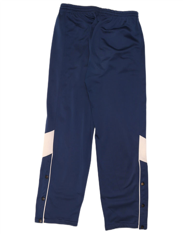 Mizuno Mens Graphic Tracksuit Trousers Large Navy Blue Colourblock