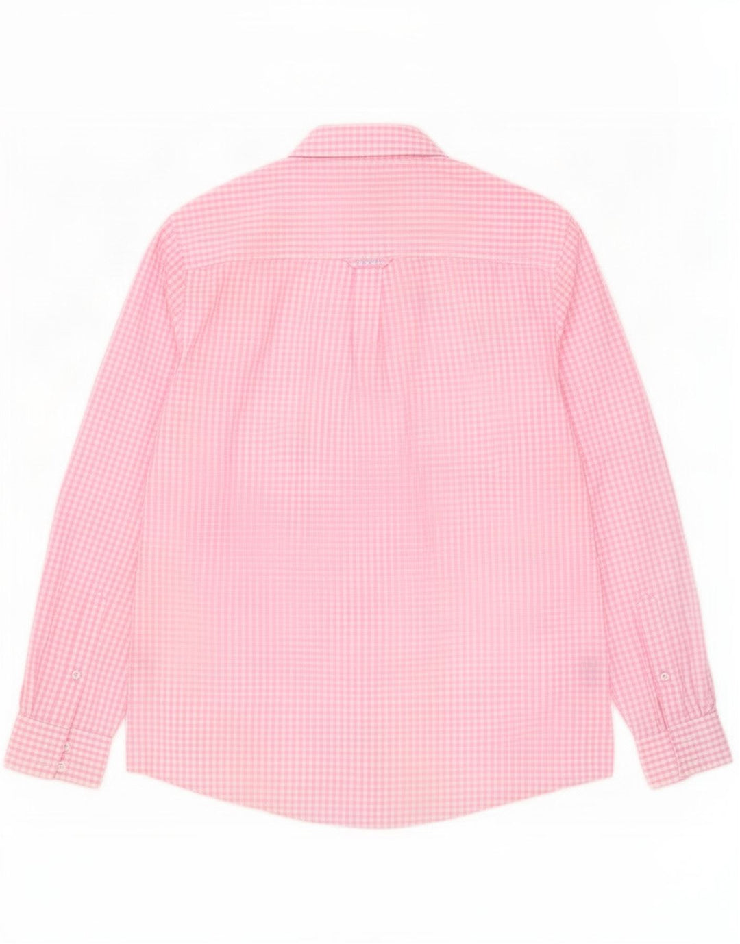 Crew Clothing Mens Classic Fit Shirt Medium Pink Gingham Cotton