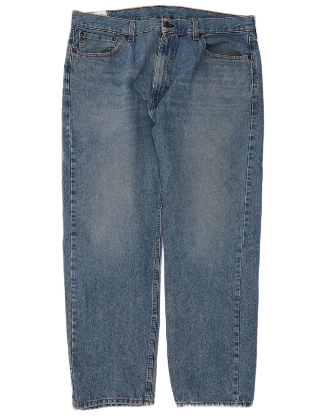 Levi's Mens 505 Straight Jeans W38 L30 Blue Cotton