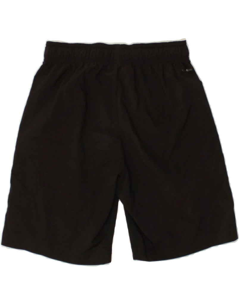 ADIDAS Boys Climalite Sport Shorts 11-12 Years Medium Black Polyester | Vintage Adidas | Thrift | Second-Hand Adidas | Used Clothing | Messina Hembry 