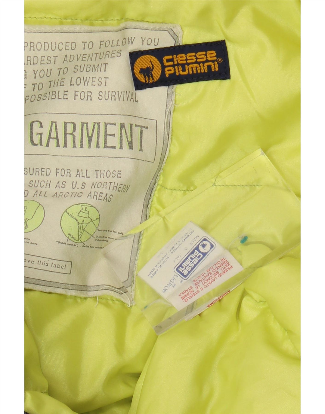 CIESSE PIUMINI Mens Windbreaker Jacket UK 42 XL Navy Blue Polyester