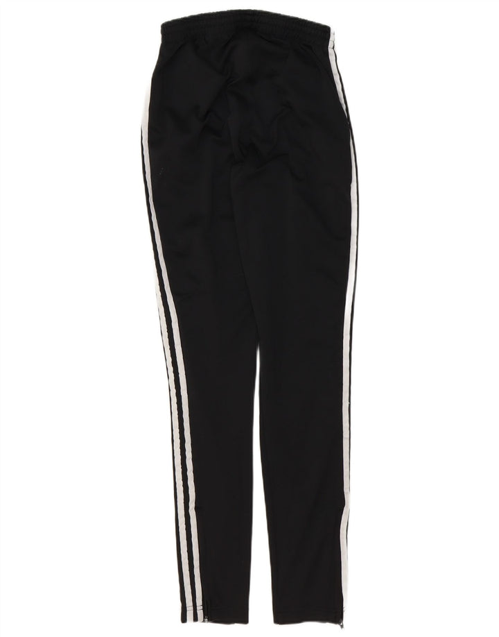 ADIDAS Womens Tracksuit Trousers UK 6 XS Black Polyester