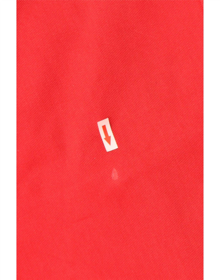 Vintage Mens Straight Jeans W36 L31 Red Cotton