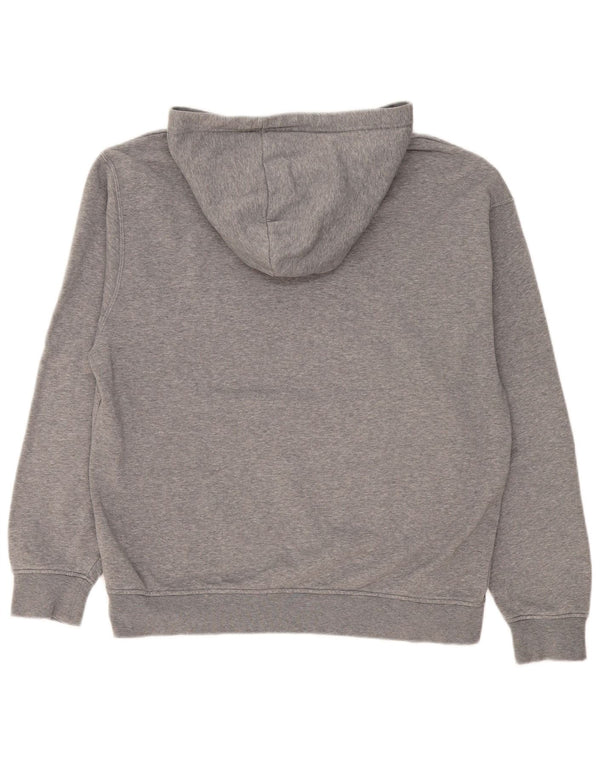 Jordan Mens Hoodie Jumper Medium Grey Flecked Cotton