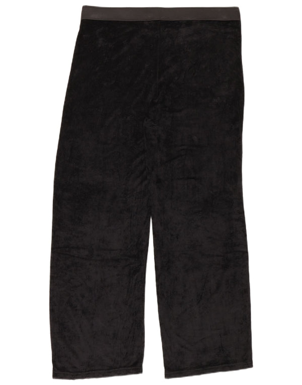Guess By Marciano Womens High Waist Casual Trousers IT 48 XL W26 L32 Black