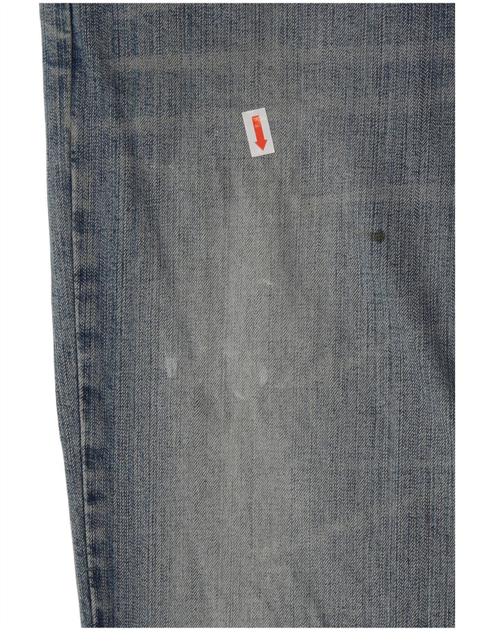 Lee Womens Cameron Bootcut Jeans W28 L33 Blue Cotton