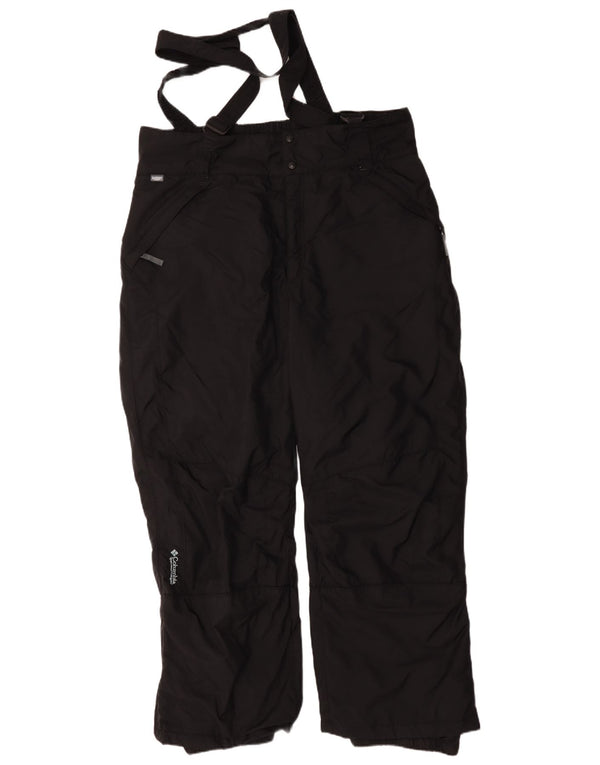 Columbia Mens Tall Dungarees Ski Trousers 2XL Black Nylon